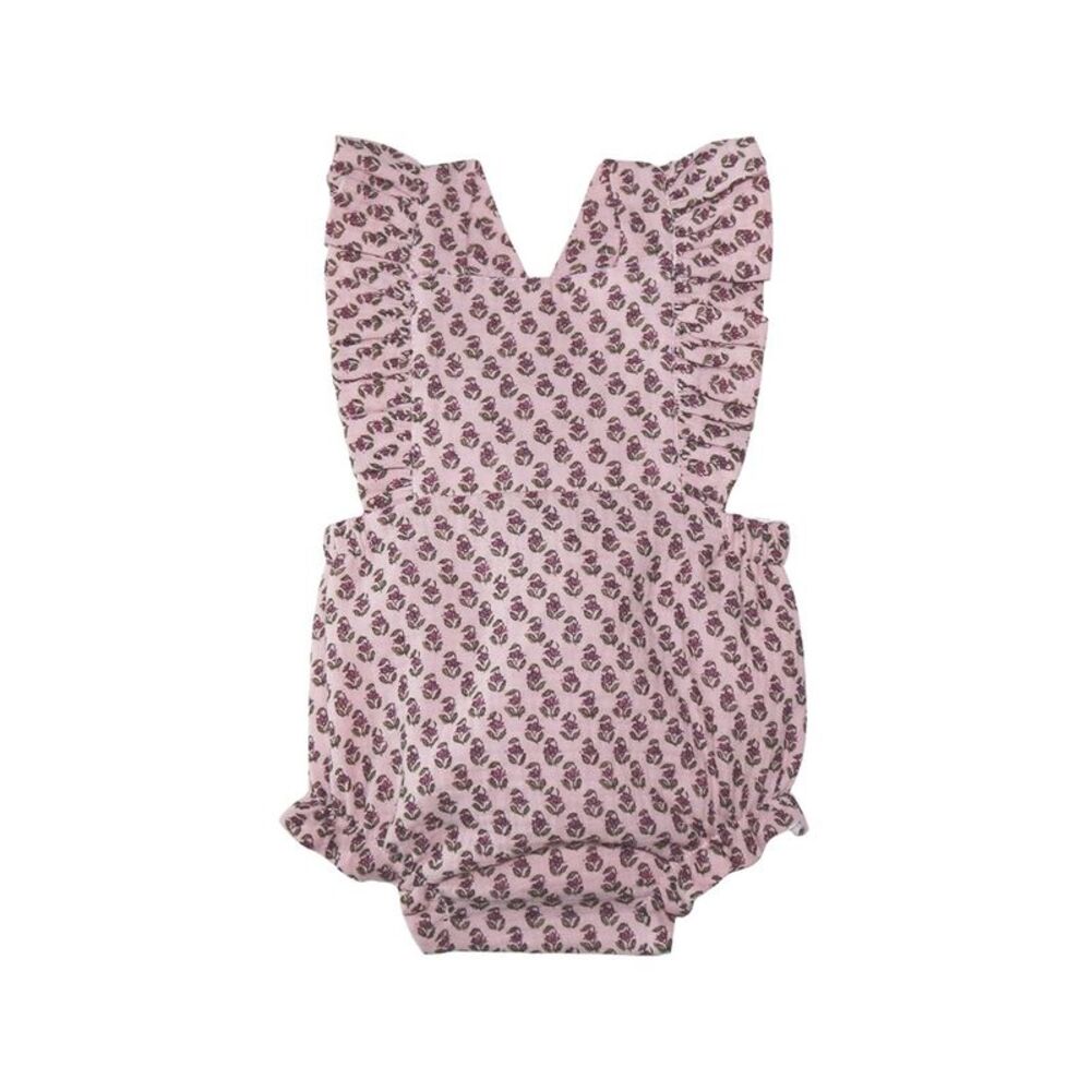 Grey Elephant Caleta Romper, Multicolor